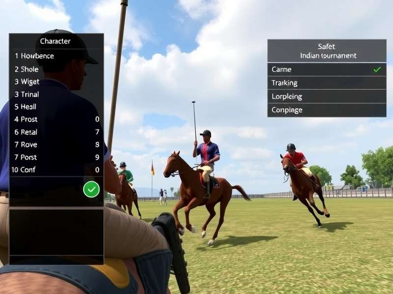 Indian Polo Champions gameplay screenshot